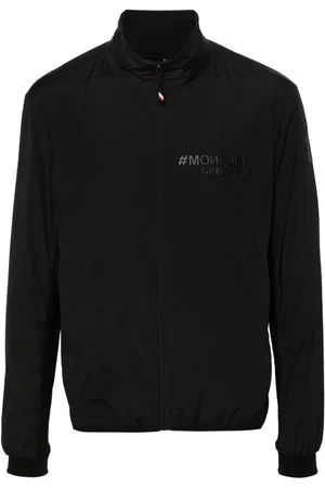 Moncler Doron Ripstop-Jacke mit Logo-Applikation