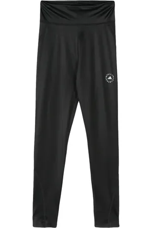 adidas High-Waist-Leggings mit Logo-Print