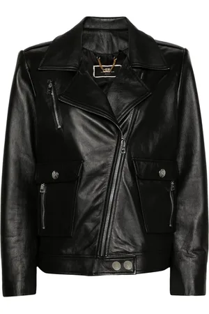 Elisabetta Franchi Bikerjacke aus Leder