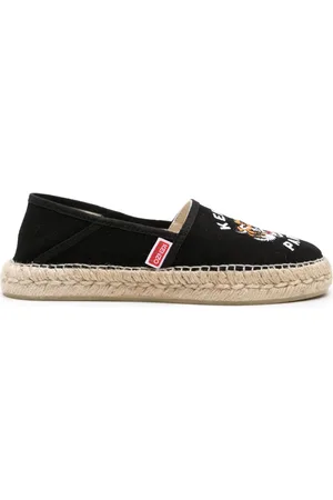 Kenzo Tiger Espadrilles mit Logo-Stickerei