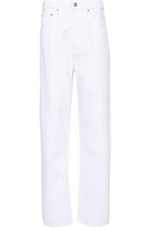 Frame Long Barrel High-Rise-Jeans