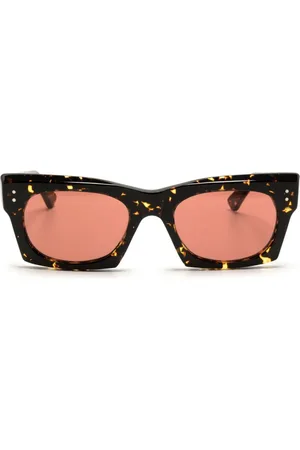 Marni Sonnenbrille mit ovalem Gestell