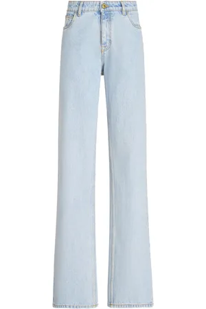 Etro Gerade Jeans mit Logo-Stickerei