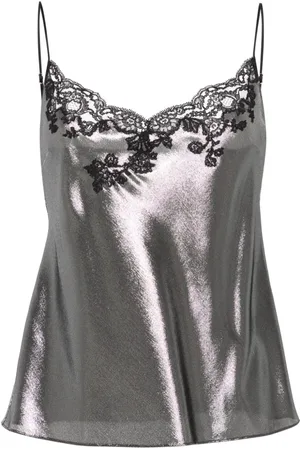 CARINE GILSON Camisole-Top mit Spitze