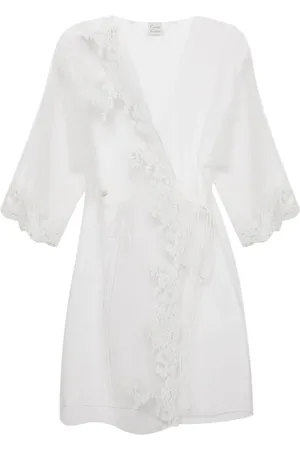 CARINE GILSON Transparenter Kimono
