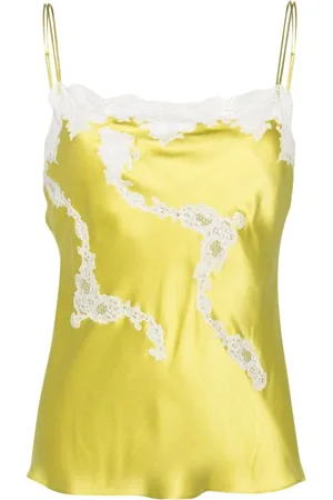 CARINE GILSON Camisole-Top mit Spitze