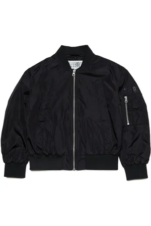 Maison Margiela Leichte Bomberjacke mit Glanzoptik