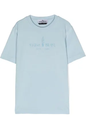 Stone Island T-Shirt mit Kompass-Print