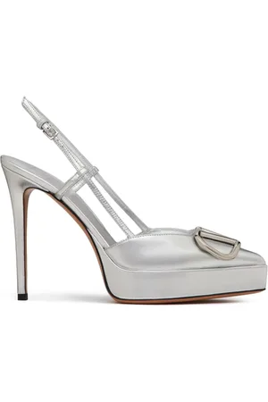 VALENTINO GARAVANI Pumps im Metallic-Look