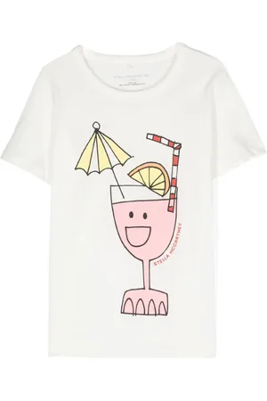 Stella McCartney T-Shirt mit Logo-Print