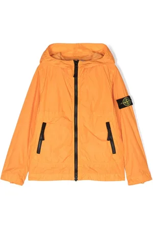 Stone Island Regenjacke mit Kapuze