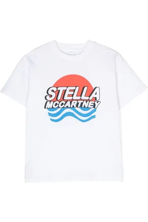 Stella McCartney T-Shirt mit Logo-Print