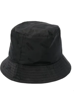 Moschino Jacquard-Fischerhut mit Logo