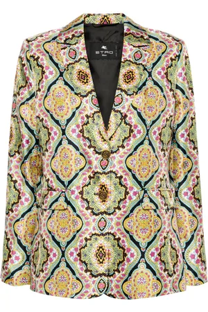Etro Sakko mit Blumen-Print