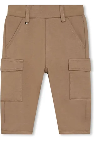 HUGO BOSS Tapered-Cargohose aus Jersey
