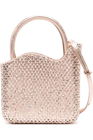 LE SILLA Gilda Mini-Tasche mit Strassverzierung