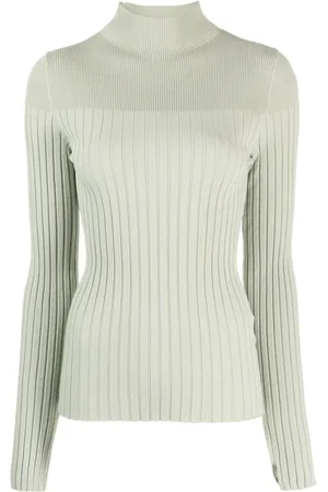 Calvin Klein Geripptes Strickoberteil