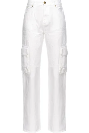 Pinko Gerade High-Rise-Jeans