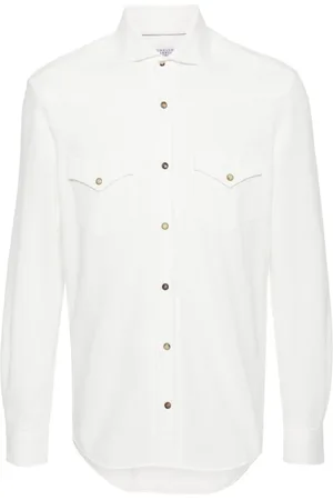 Brunello Cucinelli Hemd aus Pikee