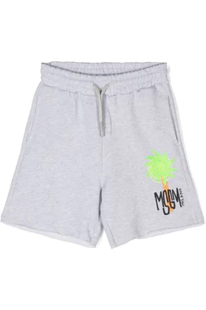 Msgm Shorts mit Logo-Print