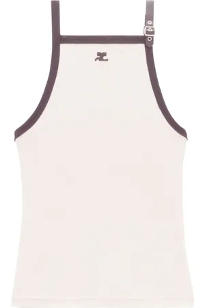 Courrèges Tanktop mit Schnallendetail