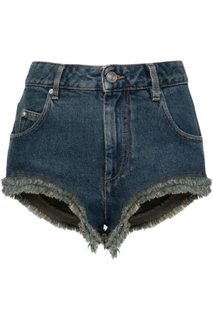 Isabel Marant Ausgefranste Eneidao Jeans-Shorts