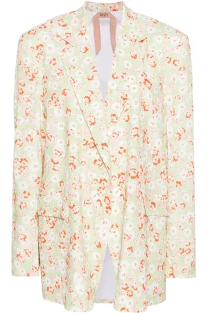 Nº21 Blazer mit floralem Print