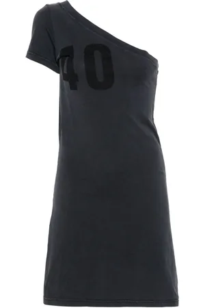 Courrèges Tuba Minikleid mit Nummern-Print