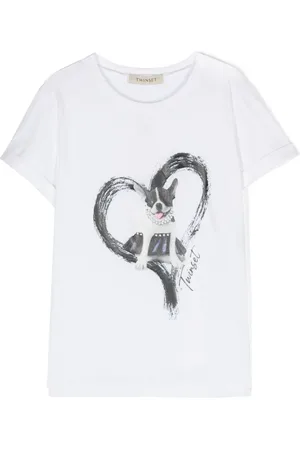 Twin-Set T-Shirt mit grafischem Print