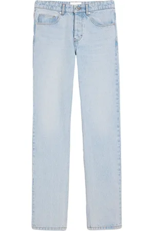 Ami Halbhohe Straight-Leg-Jeans
