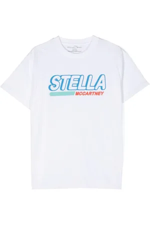 Stella McCartney T-Shirt mit Logo-Print