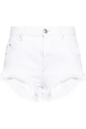 Isabel Marant Ausgefranste Eneidao Jeans-Shorts