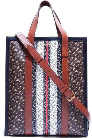 Burberry Pre-owned Shopper mit TB-Monogrammmuster