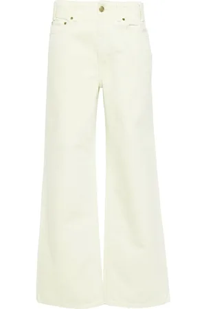 ULLA JOHNSON Elodie Straight-Leg-Jeans mit hohem Bund