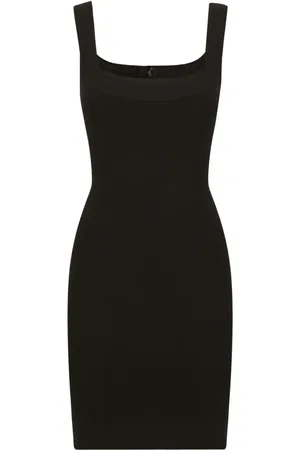 Dolce & Gabbana Minikleid mit eckigem Ausschnitt