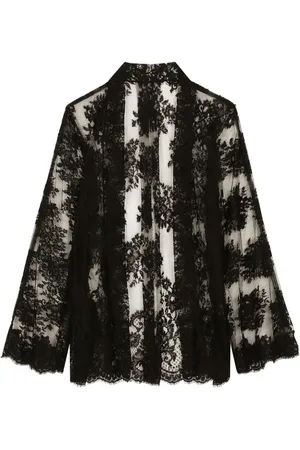Dolce & Gabbana Spitzenjacke mit Sheer-Effekt