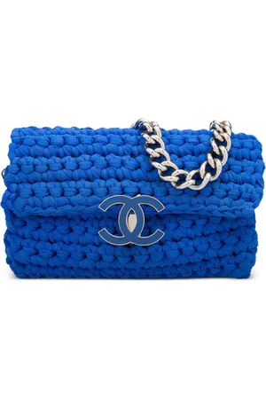 CHANEL 2014 Classic Flap Crochet Schultertasche