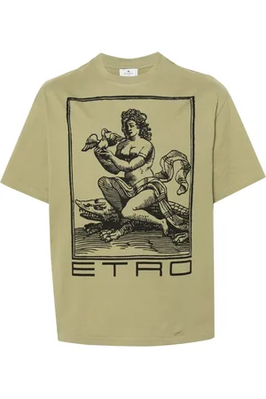 Etro T-Shirt mit grafischem Print