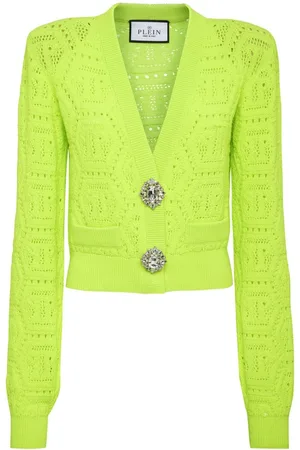 Philipp Plein Cropped-Cardigan mit Monogramm