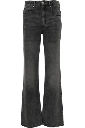 Isabel Marant Belvira Bootcut-Jeans mit hohem Bund