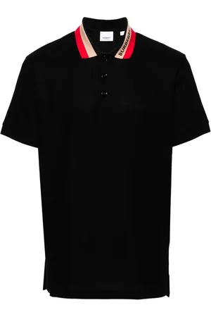 Burberry Poloshirt mit Kontrastkragen