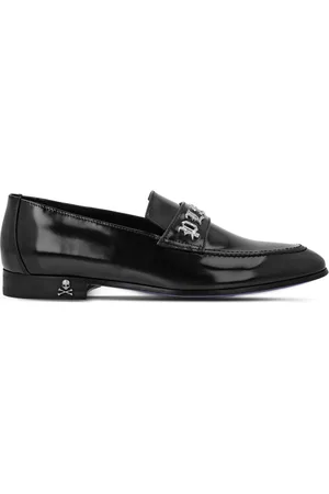 Philipp Plein Mokassins mit Logo-Schild