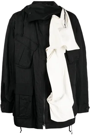 YOHJI YAMAMOTO Asymmetrische Kapuzenjacke