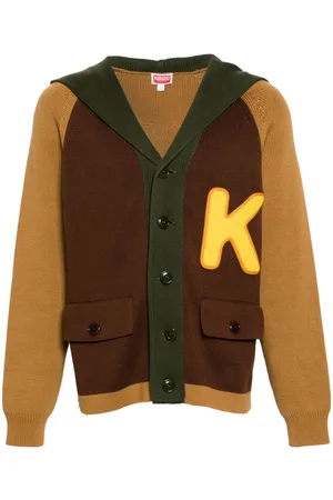 Kenzo Cardigan in Colour-Block-Optik