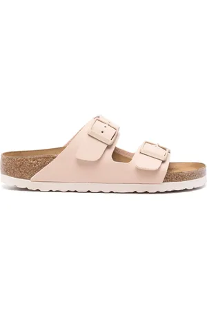 Birkenstock Arizona Birko-Flor Pantoletten aus Leder