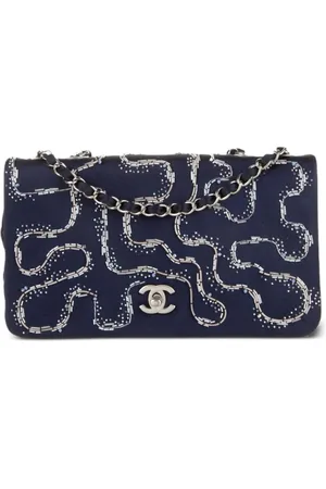 CHANEL 2015 mttelgroße Classic Flap Schultertasche