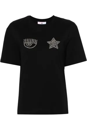 Chiara Ferragni T-Shirt mit Eyelike-Motiv