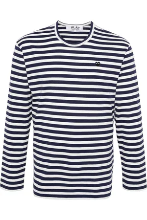 Comme des Garçons Gestreiftes Langarmshirt