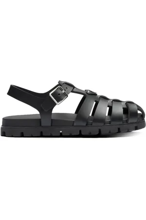 Prada Sandalen mit Logo