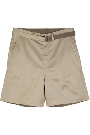 SACAI Chino-Shorts mit weitem Bein